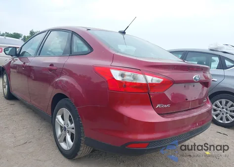 2013 Ford Focus Se из США, поврежденный, VIN 1FADP3F26DL156688